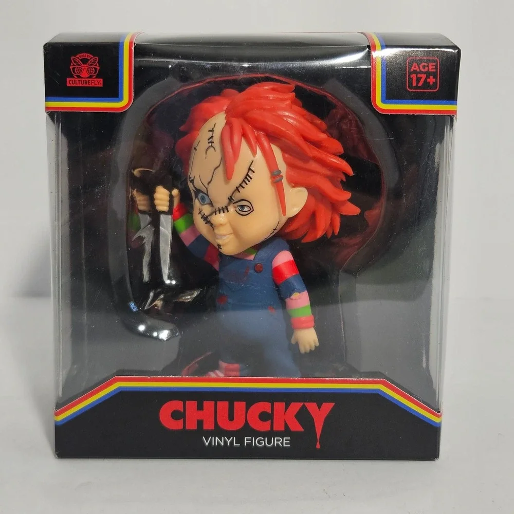 CultureFly Chucky Vinyl Figure Childs Play Horror Collectible YEM001A-FBP10
